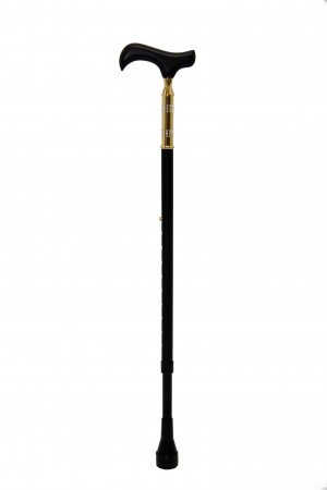 【枴杖屋】施華洛世奇-璀璨系列 時尚高級伸縮手杖 金(72 顆水鑽)