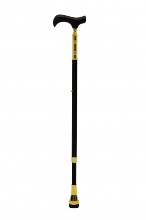 【枴杖屋】施華洛世奇-璀璨系列 時尚高級伸縮手杖 金 (72 顆水鑽)